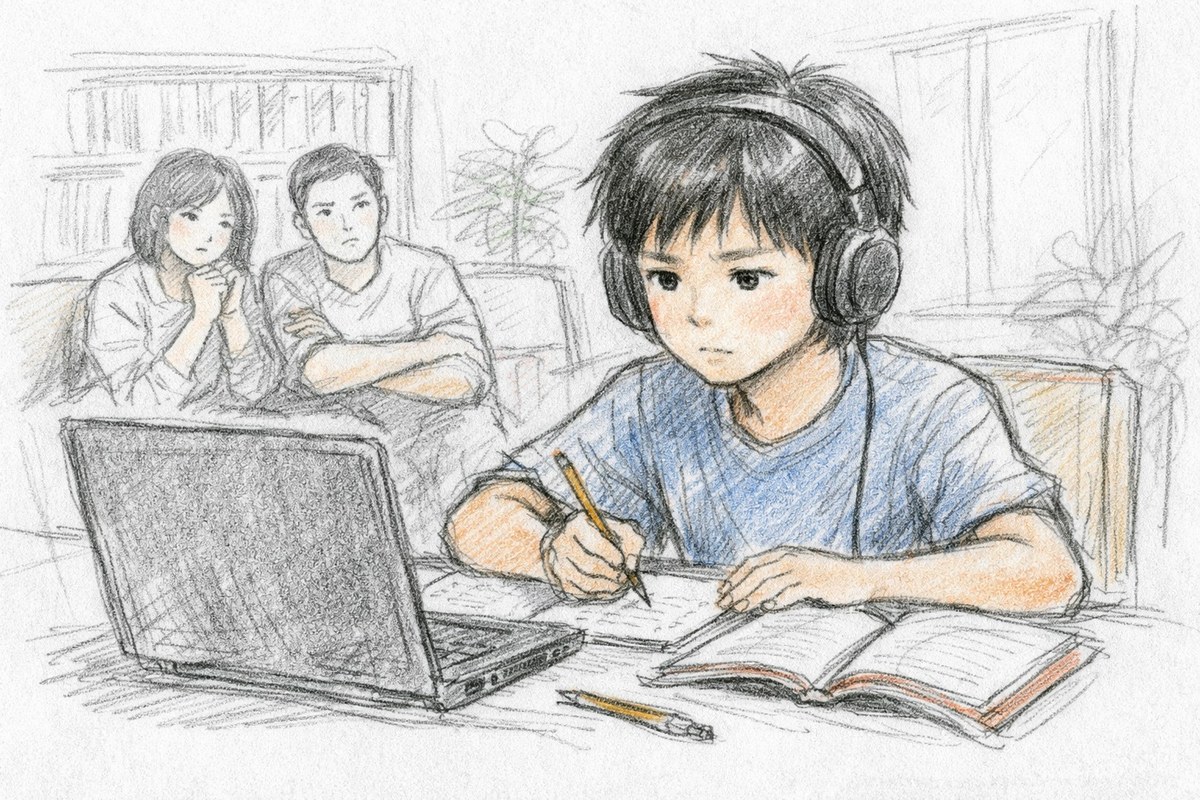 自宅でオンライン受講